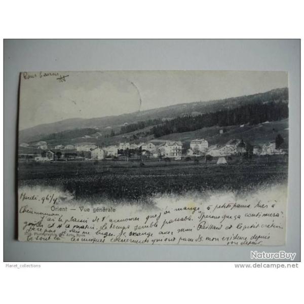 CPA Suisse Vaud ORIENT Vue g�n�rale 1904