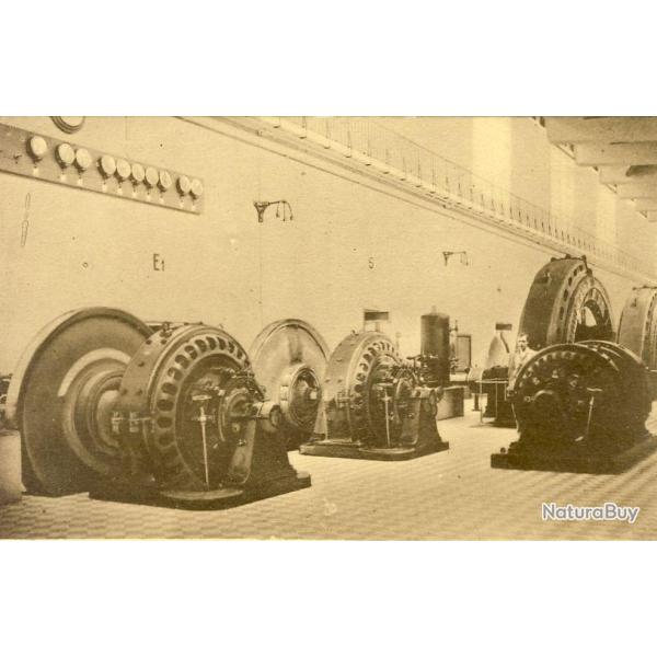 CP photo Suisse B�le Basle Centrale �lectrique int�rieur