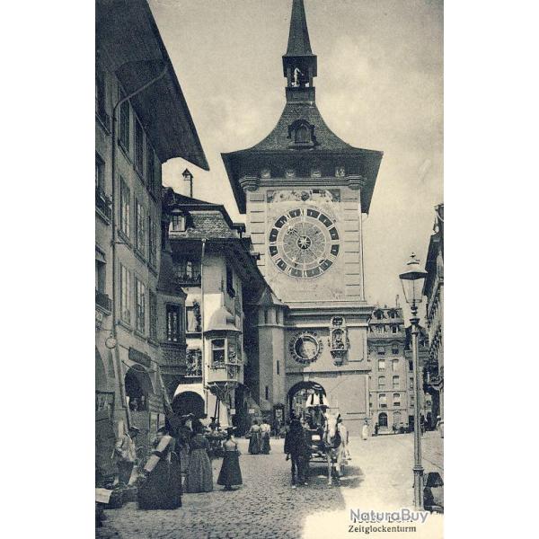 CP Suisse Berne Bern Zeitglockenturm Horloge cal�che