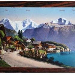 CP Suisse Berne Montagnes lac Thunersee Jungfrau
