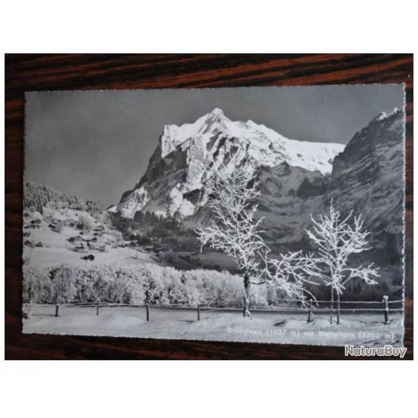 CP Suisse Berne Grindelwald mit Wetterhorn