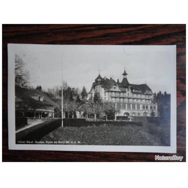 CP Suisse Berne H�tel Restaurant Gurten Kulm ob Bern