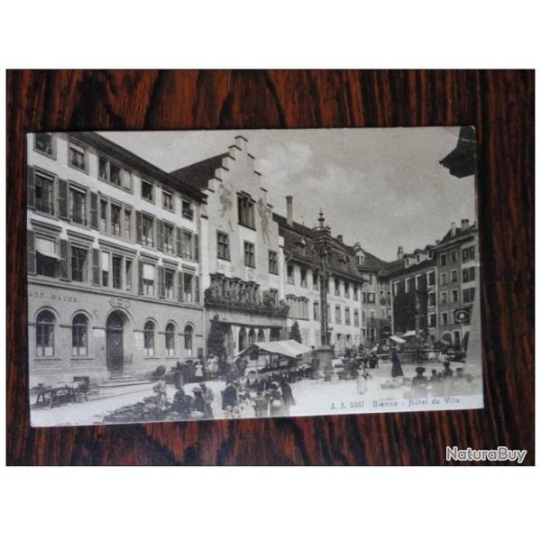 CP Suisse Berne Bienne H�tel de Ville Place march�