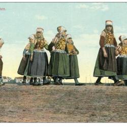 CP Holland Pays-Bas Marken Uitgaan der Kerk