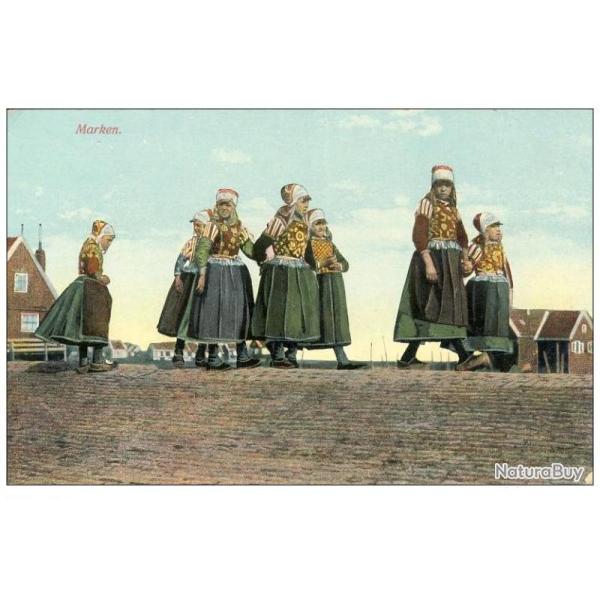 CP Holland Pays-Bas Marken Uitgaan der Kerk