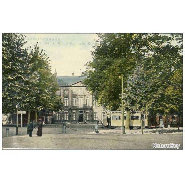 CP Pays-Bas Holland S. GRAVENHAGE Palais Train Tramway