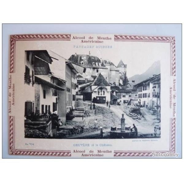 Photo Suisse Gruy�re Pub Alcool de Menthe Am�ricaine