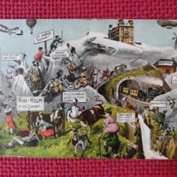 CPA Suisse Berne Illustr&eacute;e Langnau 1912