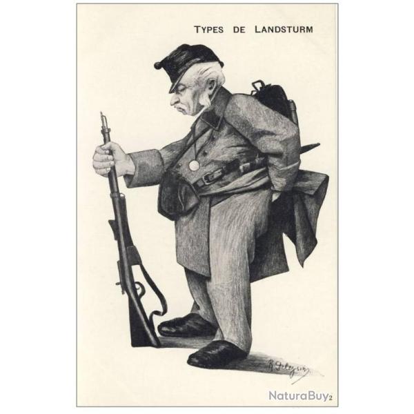 CPA Illustrateur Deleysin R. Types de Landstrum N�2