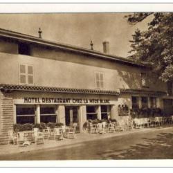 CPA 01 Ain VONNAS H&ocirc;tel Restaurant Chez la M&egrave;re Blanc