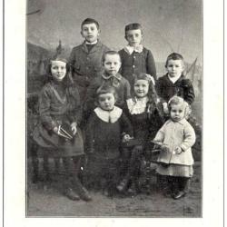 CPA 74 Haute-Savoie EVIAN Famille du Rameau d'Olivier