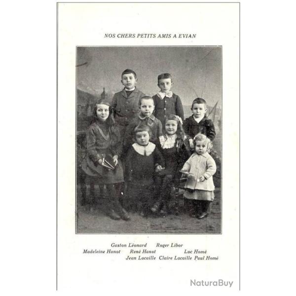 CPA 74 Haute-Savoie EVIAN Famille du Rameau d'Olivier