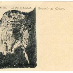 CPA 74 Haute-Savoie Le Pas de l'Echelle Sal&egrave;ve