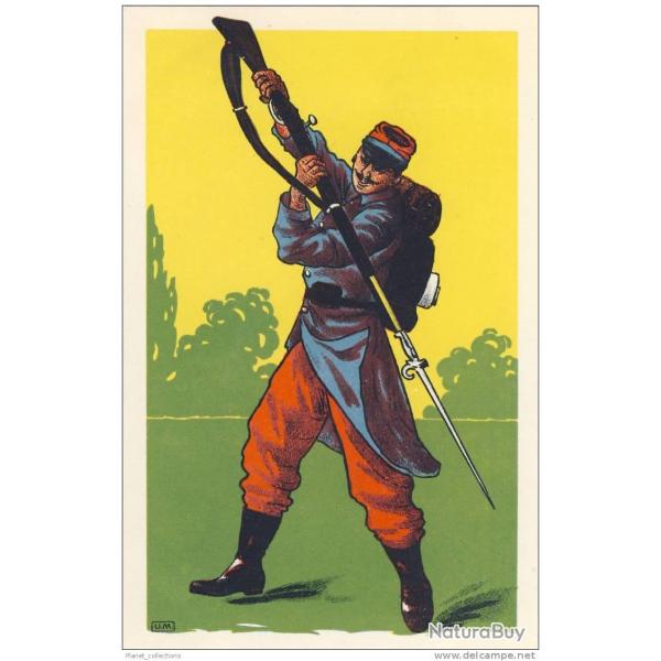 Illustrateur UM - Guerre 1914-18 - Soldat Artillerie