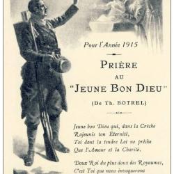 Illustrateur - BOTREL Th. Pri&egrave;re au jeune bon Dieu 1915