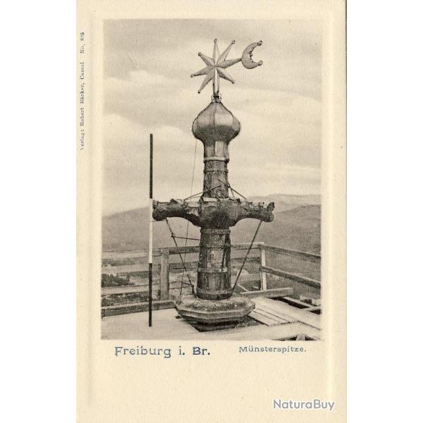 CPA Allemagne Freiburg im Breisgau - M�nsterspitze