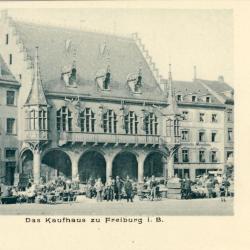 CPA Allemagne Freiburg im Breisgau Kaufhaus March&eacute;