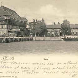 CPA Allemagne Contance - Konstanz - Hafen Bateau 1903