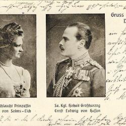 CPA Allemagne Gruss aus Darmstadt