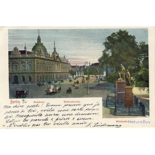 CPA Allemagne Berlin Zeughaus Schlossbr�cke 1902