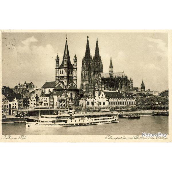 CPA Allemagne KOLN KEOLN - Rheinpartie Bateau