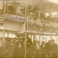 CPA Allemagne Hambourg Hamburg Bateau 1920