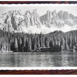 CPA Italie Montagne Bolzano Dolomites Lago di Carezza