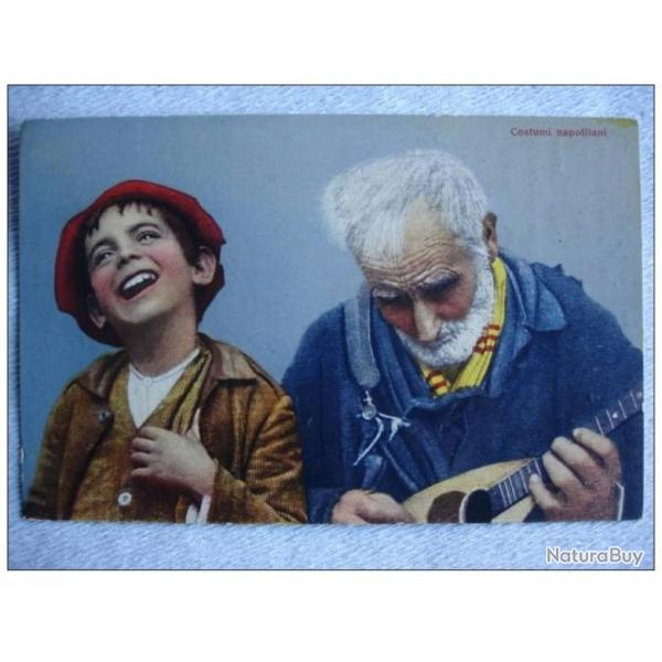 CPA Italie Campania NAPOLI Costume Traditionel Italien