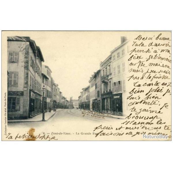 CPA 01 Ain Pont de Vaux - La grande rue