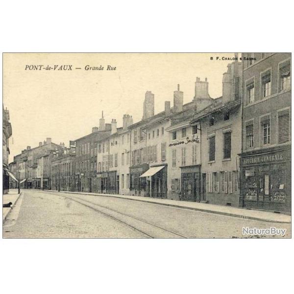 CPA 01 Ain Pont de Vaux - Grande Rue