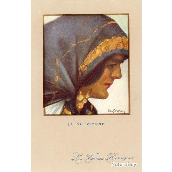 CPA illustr�e Emile DUPUIS Femmes H�ro�ques N�48