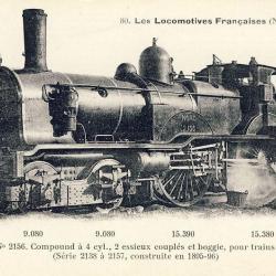 CPA Trains Les Locomotives Fran&ccedil;aises du Nord N&deg;80