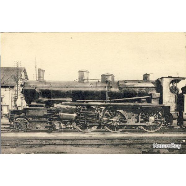 CPA Trains Les Locomotives du Nord - Train Express