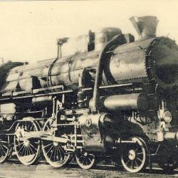 CPA Trains Les Locomotives Hongroises - Train Express
