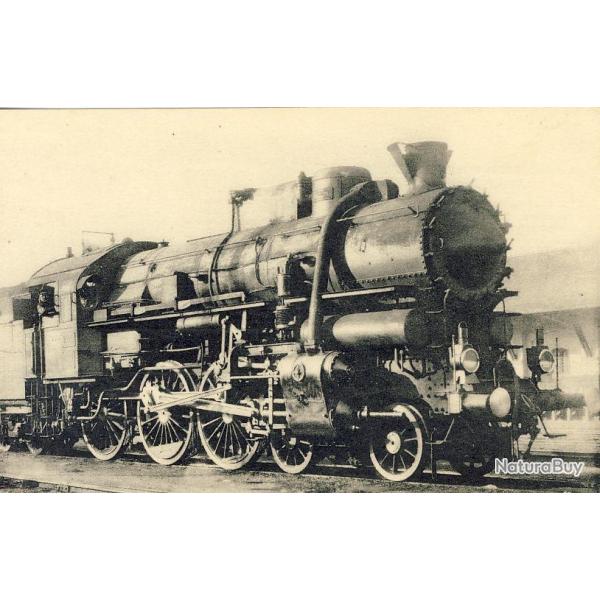 CPA Trains Les Locomotives Hongroises - Train Express