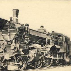 CPA Trains Locomotives de l'Autriche - Train rapide