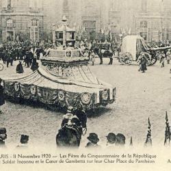 CPA 75 PARIS - 11 Novembre 1920 - F&ecirc;tes