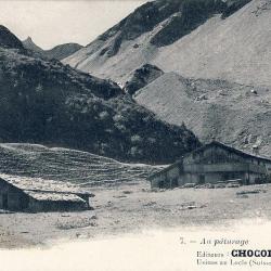 CPA Suisse NEUCHATEL Au p&acirc;turage Chocolat Klaus