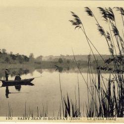 CPA 38 ISERE SAINT JEAN DE BOURNAY &Eacute;tang