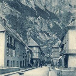 CPA 38 ISERE BOURG D'OISANS La Grande rue