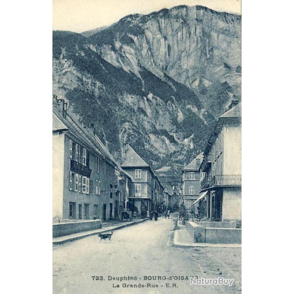 CPA 38 ISERE BOURG D'OISANS La Grande rue