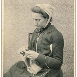 CPA 01 AIN Types et Costumes Bressans La Bresse