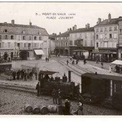 CPA 01 AIN PONT DE VAUX Place Joubert