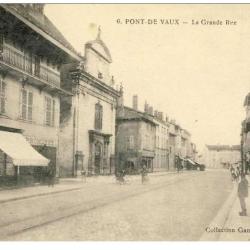 CPA 01 AIN PONT DE VAUX La Grande Rue