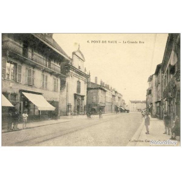 CPA 01 AIN PONT DE VAUX La Grande Rue