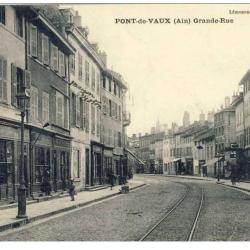 CPA 01 AIN PONT DE VAUX Grande Rue