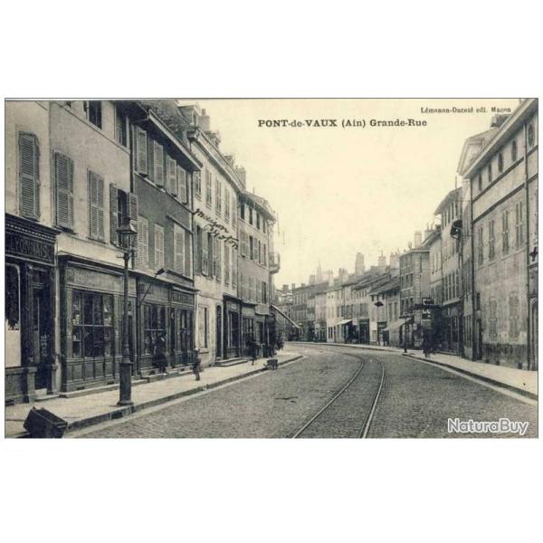 CPA 01 AIN PONT DE VAUX Grande Rue