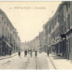 CPA 01 AIN PONT DE VAUX Grande Rue