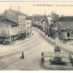 CPA 01 AIN PONT DE VAUX Place Joubert Grande Rue