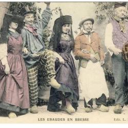 CPA 01 AIN Les Ebaudes en Bresse Costume